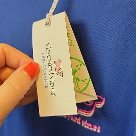 NWT Vineyard Vines Performance Long Sleeve Rash Guard / Swimshirt Size S - Picture 4 of 6